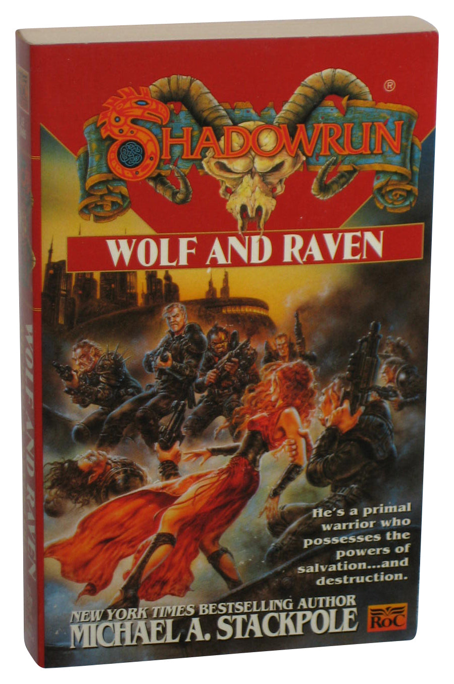 Shadowrun Wolf and Raven (1998) Paperback Book