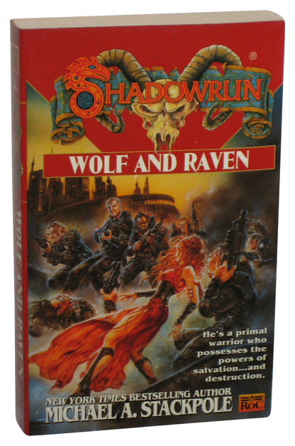 Shadowrun Wolf and Raven (1998) Paperback Book