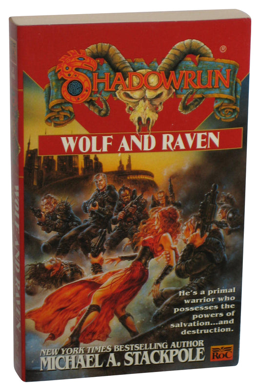 Shadowrun Wolf and Raven (1998) Paperback Book