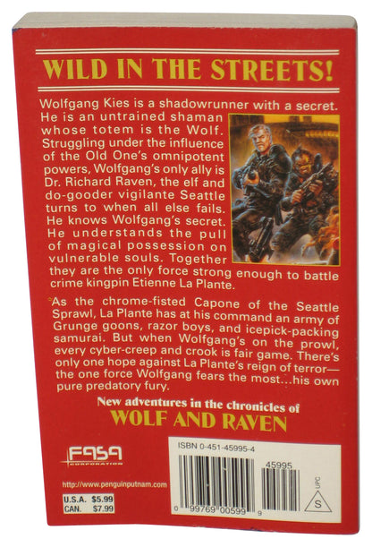 Shadowrun Wolf and Raven (1998) Paperback Book