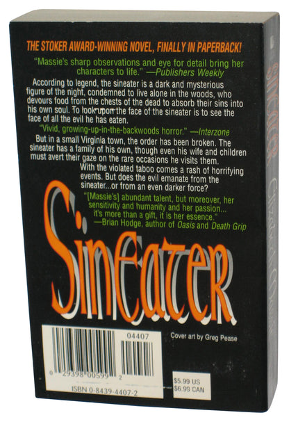 Sineater (1998) Paperback Book - (Elizabeth Massie)