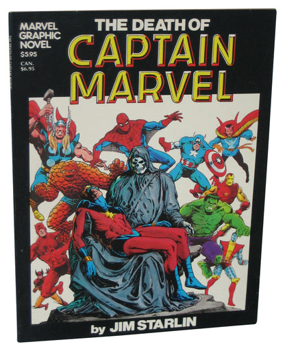 Marvel Comics Death of Captain Marvel (1982) Graphic Novel Paperback Book