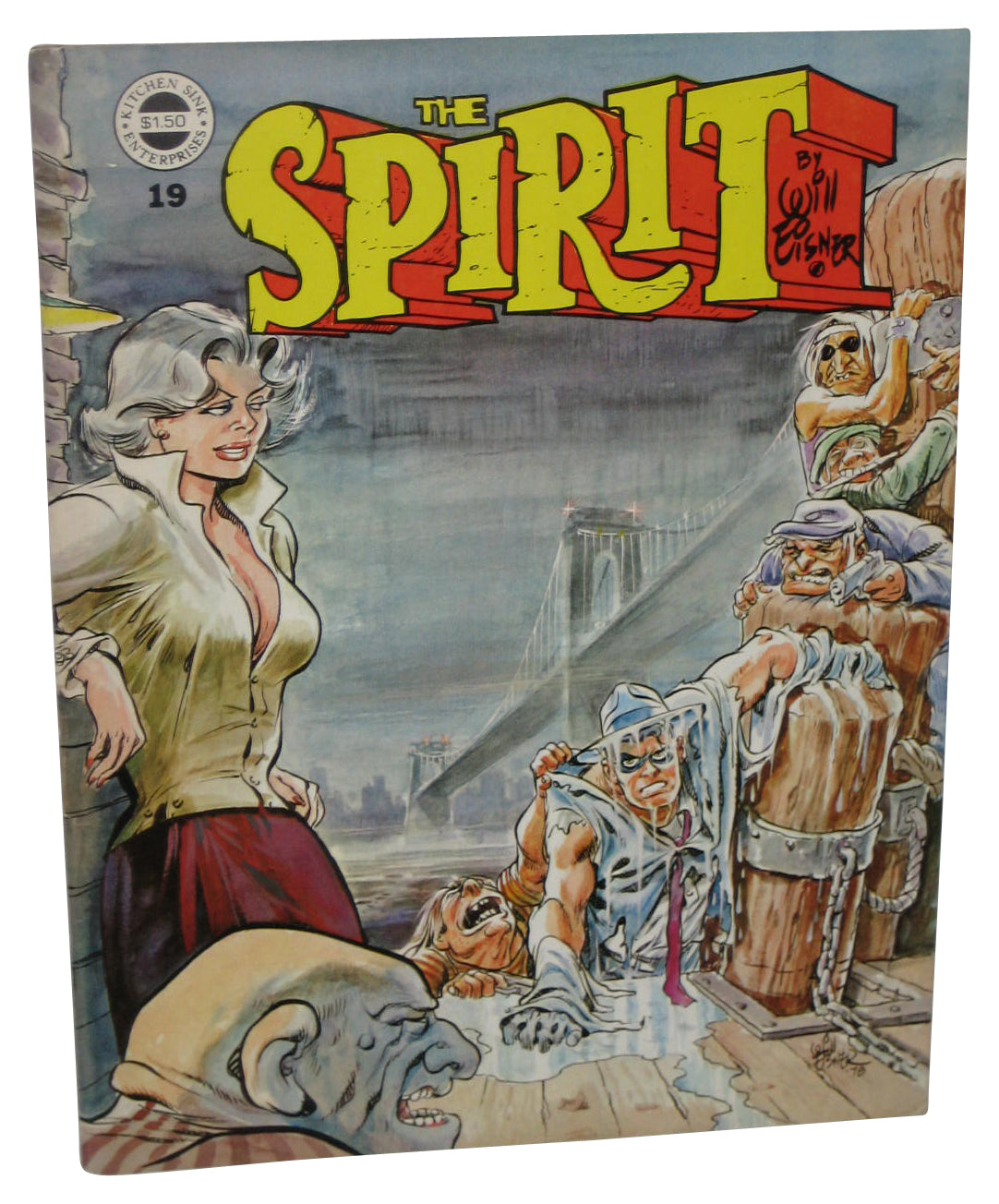 The Spirit Kitchen Sink Comix Will Eisner (1978) Magazine Book #19