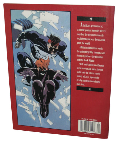 Marvel Punisher & Black Widow Spinning Doomsday's Web Graphic Novel Paperback Book