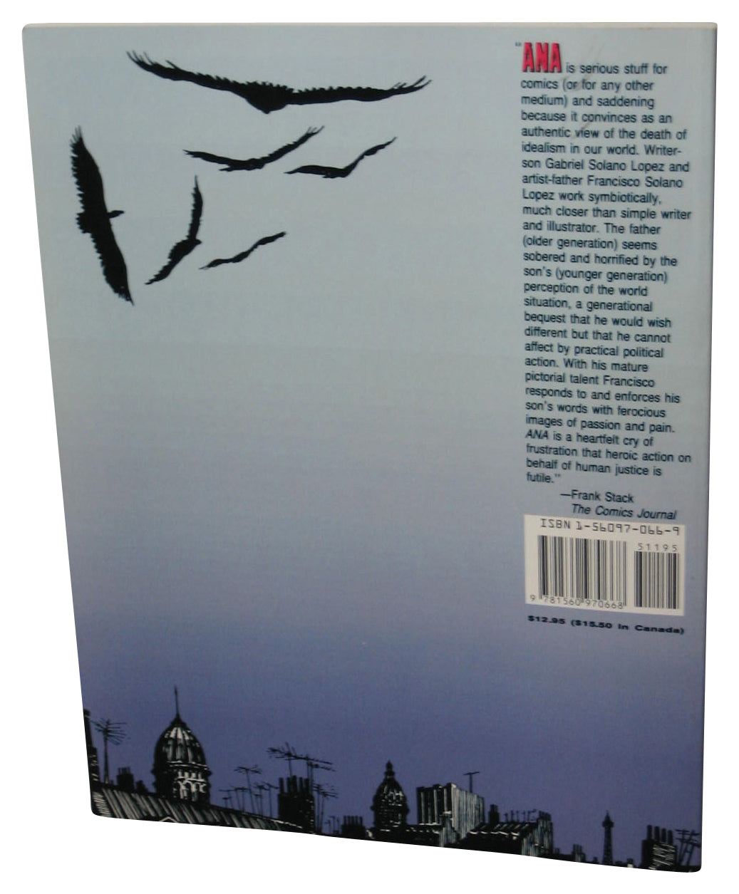 Ana Fantagraphics Books (1992) Paperback Book