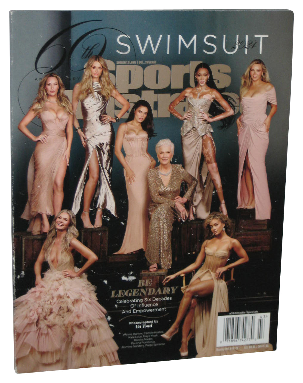 Swimsuit Sports Illustrated 2024 Magazine Book - (60th Anniversary)