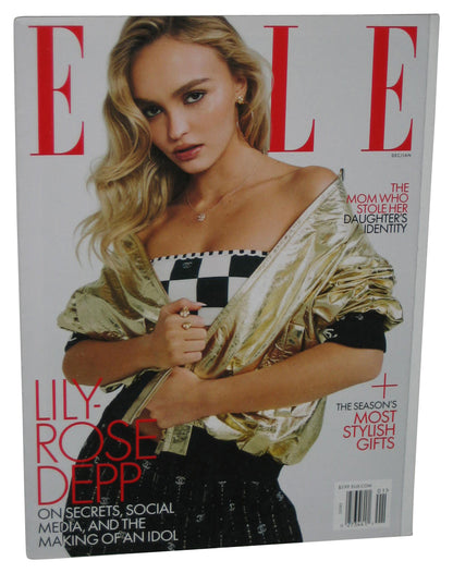 Elle Dec 2022 / Jan 2023 Magazine Book - (Lily-Rose Depp Cover)