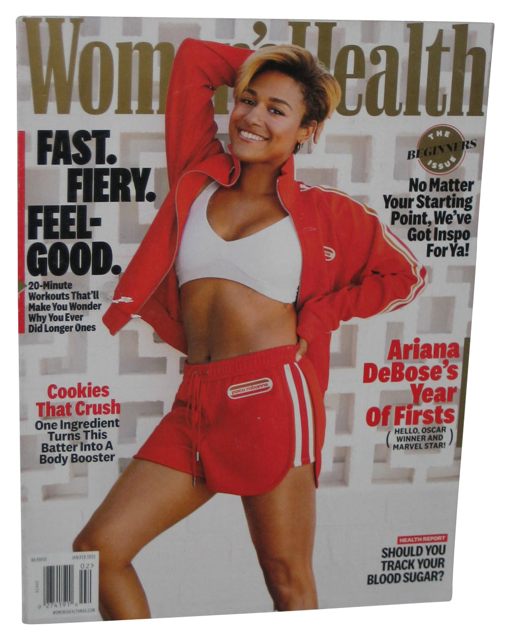 Women's Health Arianna DeBose's Year of Firsts (2023) Magazine Book