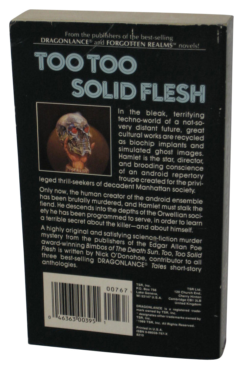Too Too Solid Flesh (1989) Paperback Book - (Nick O'Donohoe)
