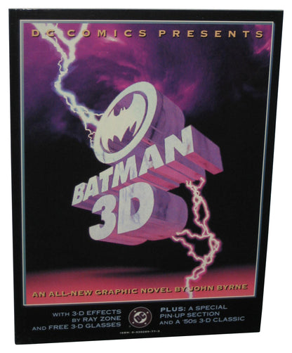 DC Comics Presents Batman 3D (1990) Graphic Novel Paperback Book w/ 3D Glasses