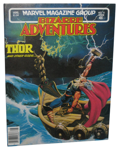 Marvel Bizarre Adventures (1982) Magazine Book #32 - (Thor Cover)