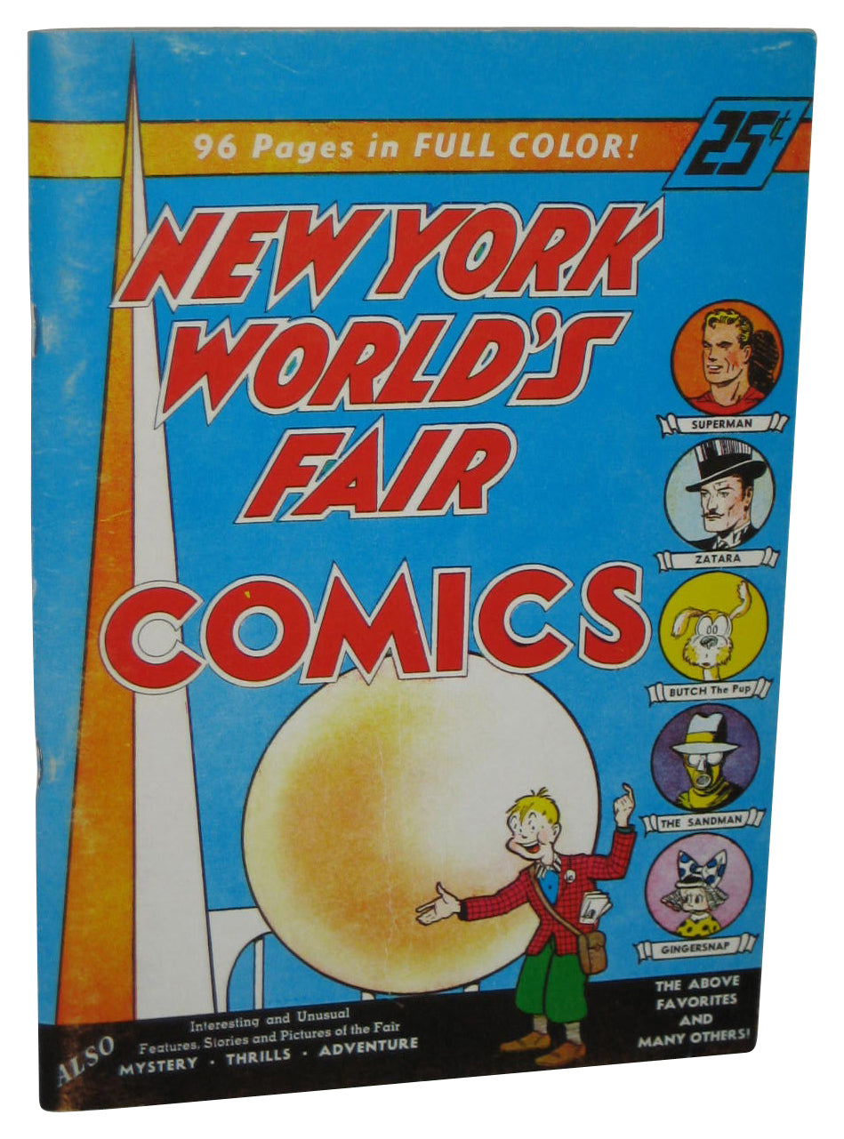 Flashback Golden Age Comic Reprints #12 (1974) Paperback Book - (New York World's Fair Comics #1)