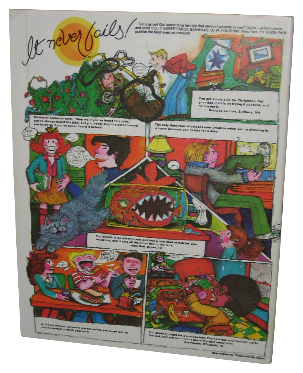 Bananas Yea History of Beatles (1976) Magazine Book