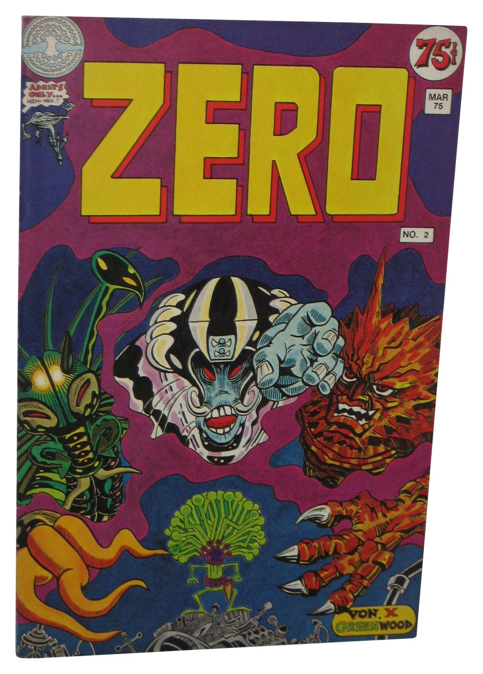 Zero 2 Von. X Greenwood (1996) Comic Book