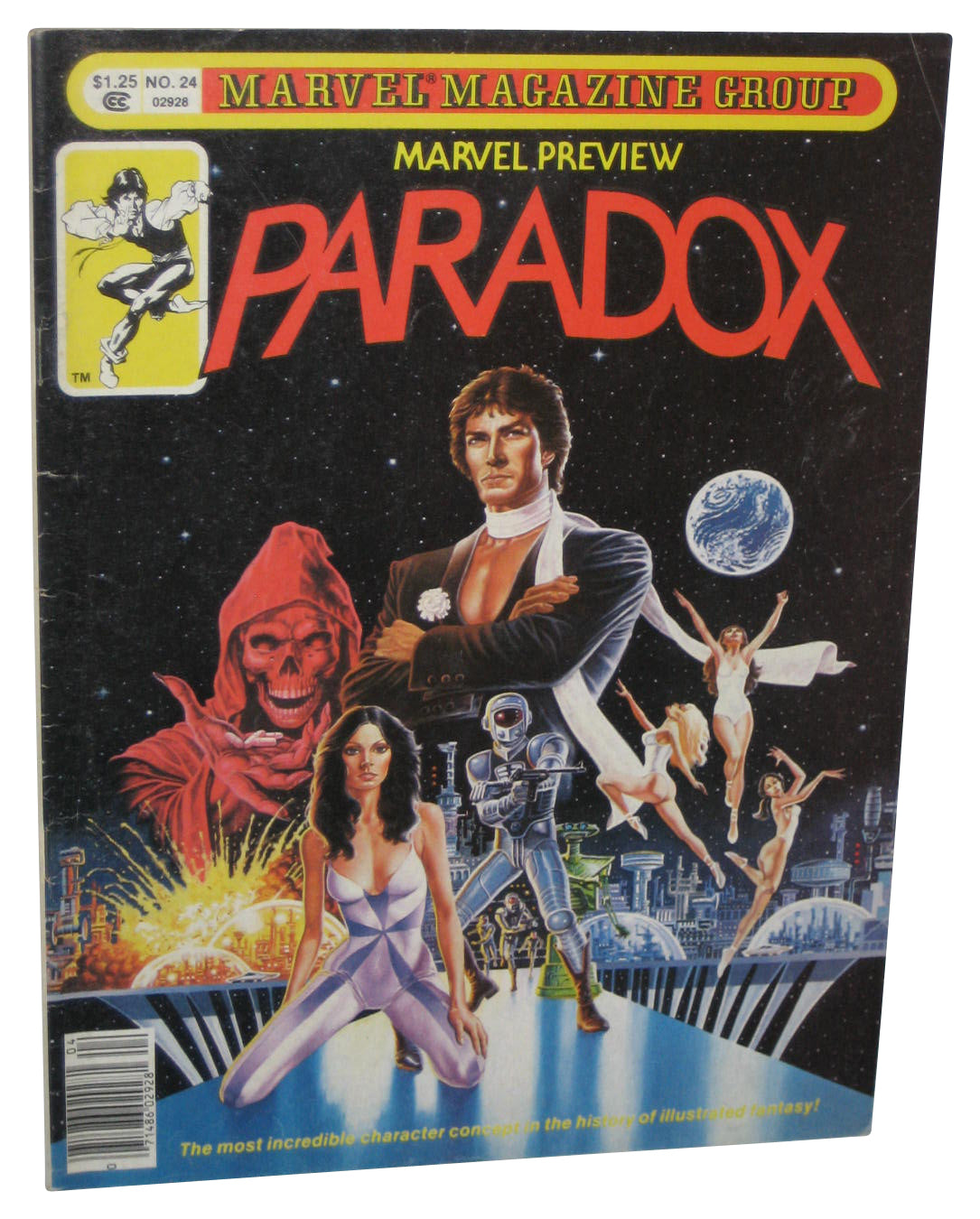 Marvel Preview Paradox (1980) Magazine Book No. 24