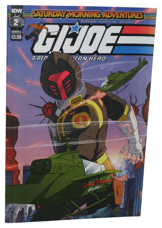 GI Joe Saturday Morning Adventures IDW Cover A Comic Book #2 - (Mega B.A.T. Cover)
