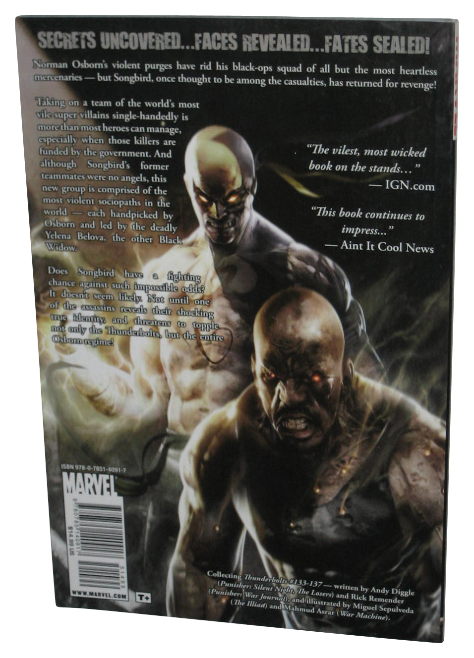 Marvel Comics Thunderbolts (2010) Widowmaker Paperback Book