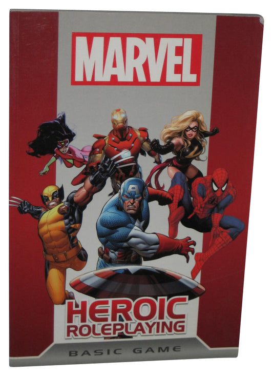 Marvel Comics Heroic Roleplay Basic Game (2012) Paperback RPG Book