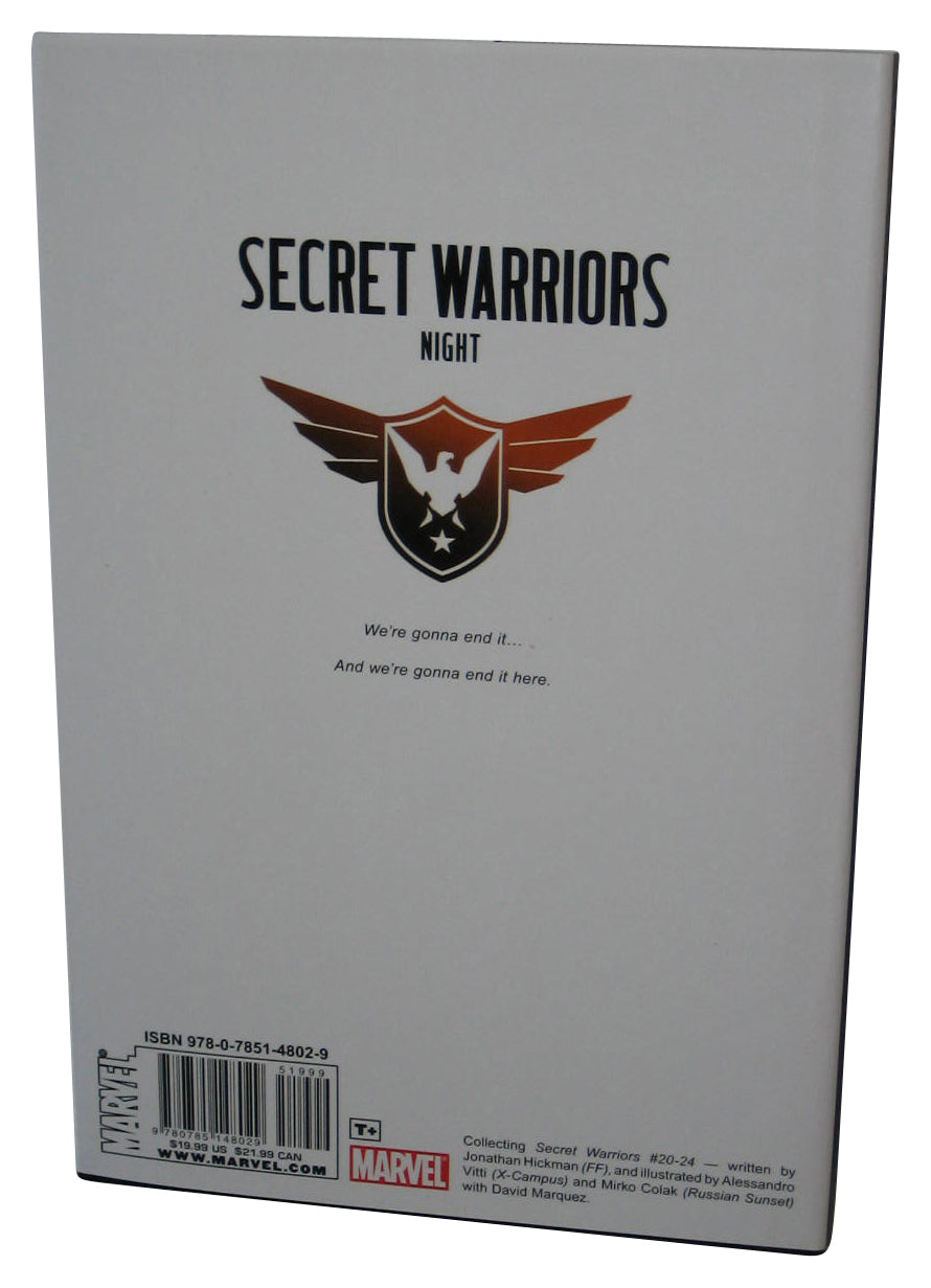 Marvel Comics Secret Warriors Vol. 5 Night (2011) Hardcover Book