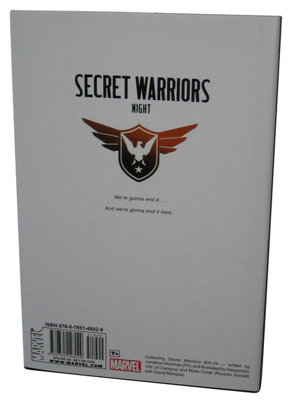 Marvel Comics Secret Warriors Vol. 5 Night (2011) Hardcover Book