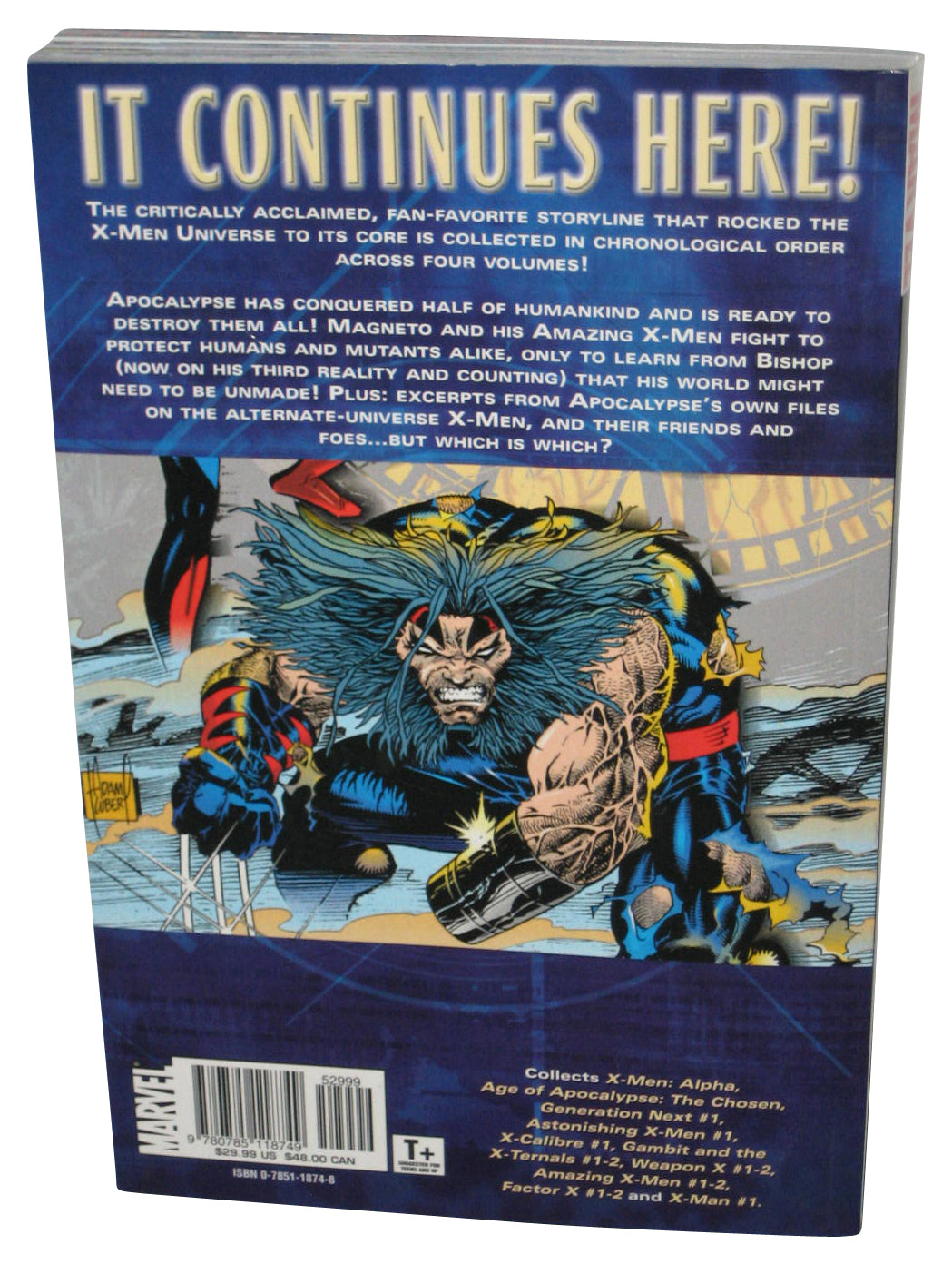 Marvel X-Men The Complete Age of Apocalypse Epic Vol. 2 (2011) Paperback Book