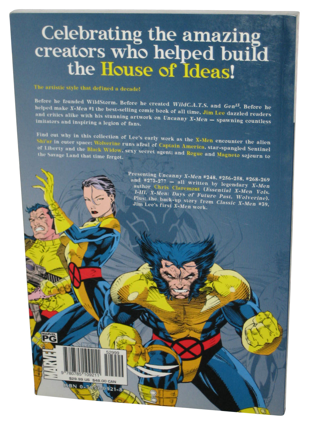 Marvel Comics X-Men Visionaries (2002) Paperback Book