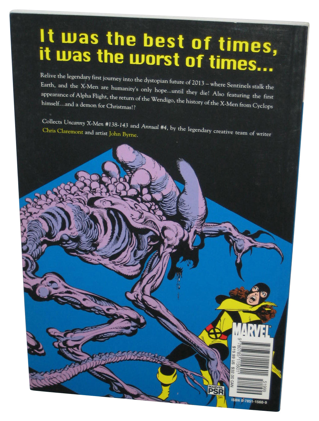 Marvel Comics X-Men Days of Future Past (2004) Paperback Book