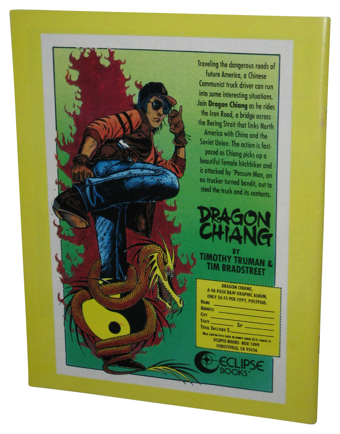 David Chelsea In Love Eclipse Comics Vol. 3 Magazine Book