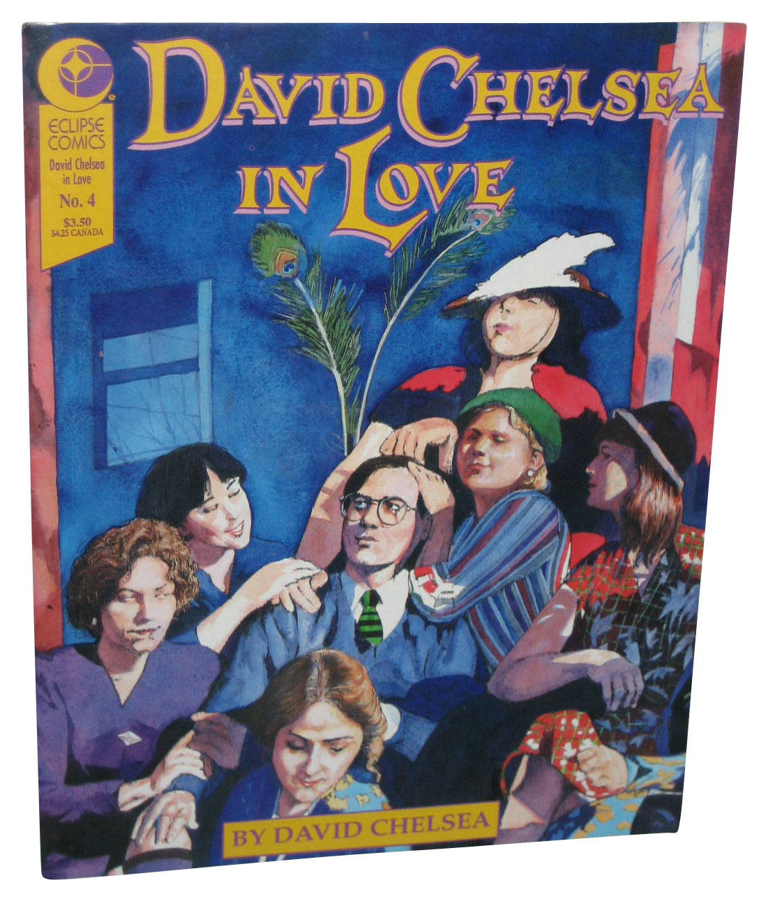 David Chelsea In Love Eclipse Comics Vol. 4 Magazine Book