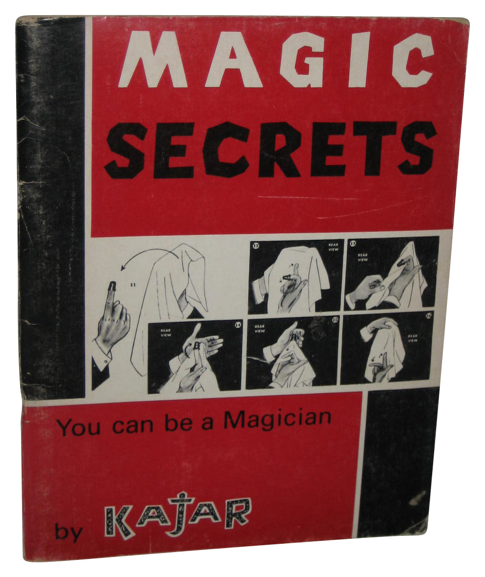 Magic Secrets (1966) Magician Tricks Kajar Paperback Book