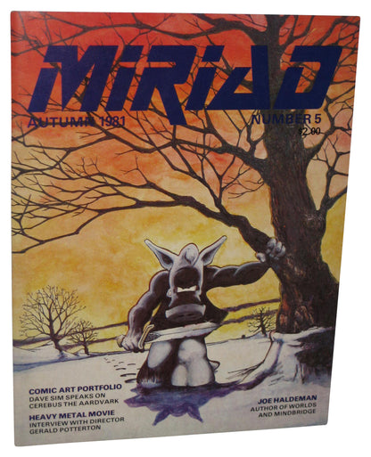 Miriad Autumn 1981 Magazine Paperback Book #5