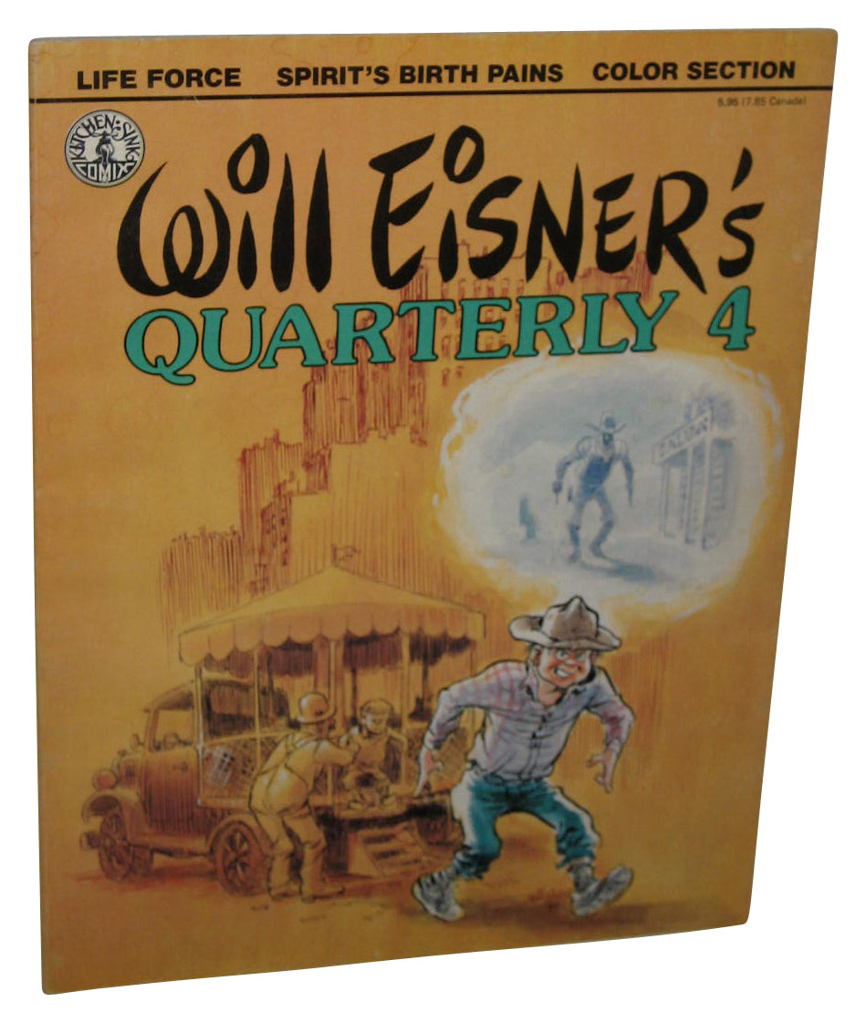 Will Eisner's Quarterly No. 4 (1985) Kitchen Sink Comix Magazine Paperback Book