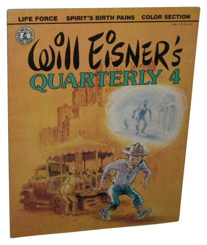 Will Eisner's Quarterly No. 4 (1985) Kitchen Sink Comix Magazine Paperback Book