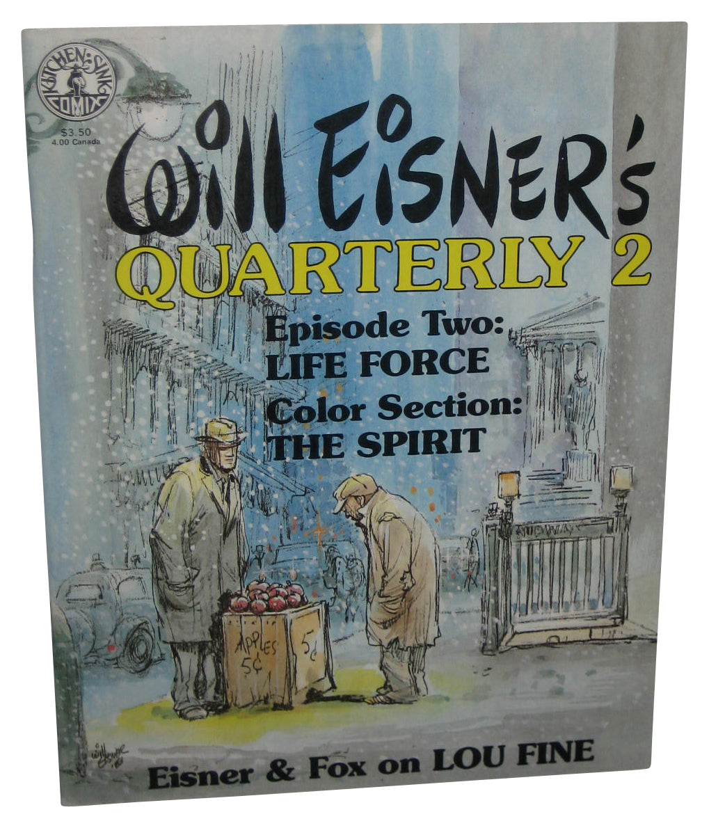 Will Eisner's Quarterly No. 2 (1984) Kitchen Sink Comix Magazine Paperback Book