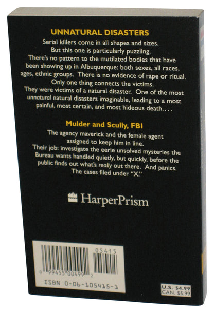 The X-Files Whirlwind (1995) Paperback Book