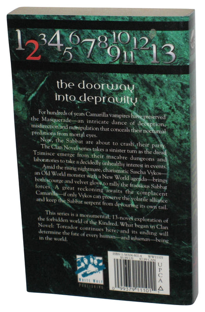 Vampire The Masquerade Tzimisce Clan Novel (1999) Paperback Book