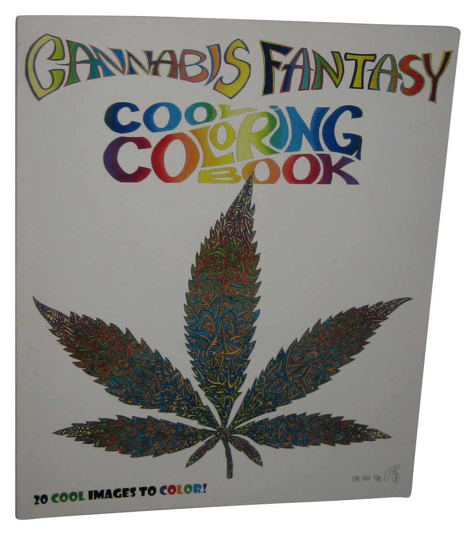 Cannabis Fantasy Cool Coloring (2009) Paperback Book