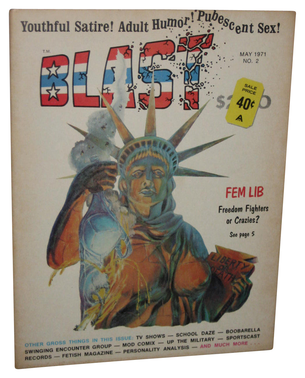 Blast May 1971 Magazine Book No. 2