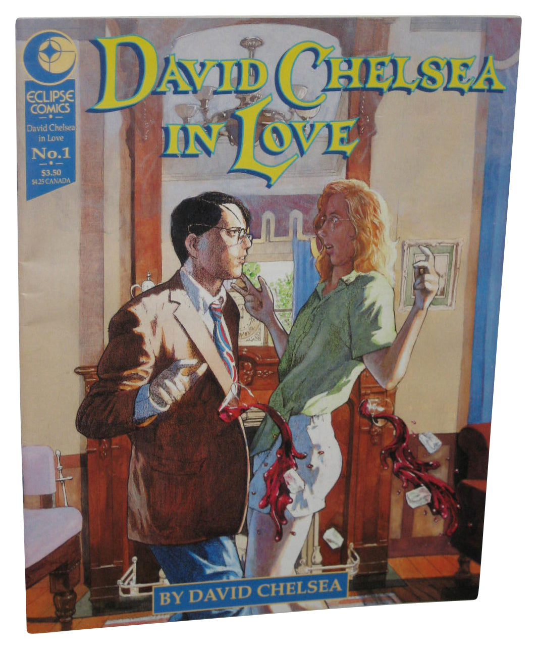 David Chelsea In Love Eclipse Comics Vol. 1 Magazine Book