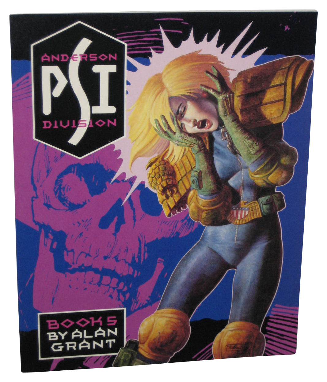 Anderson PSI Division Vol. 5 (1990) Titan Paperback Book - (Alan Grant)