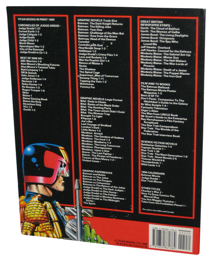 Anderson PSI Division Vol. 4 (1989) Titan Paperback Book - (Alan Grant)