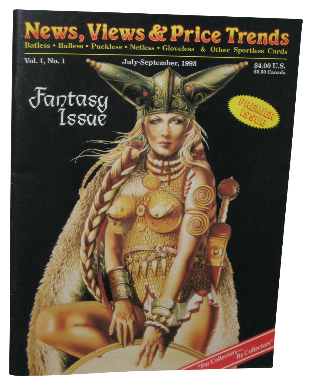 News Views & Price Trends Vol. 1 Fantasy Issue July-September 1993 Magazine Book