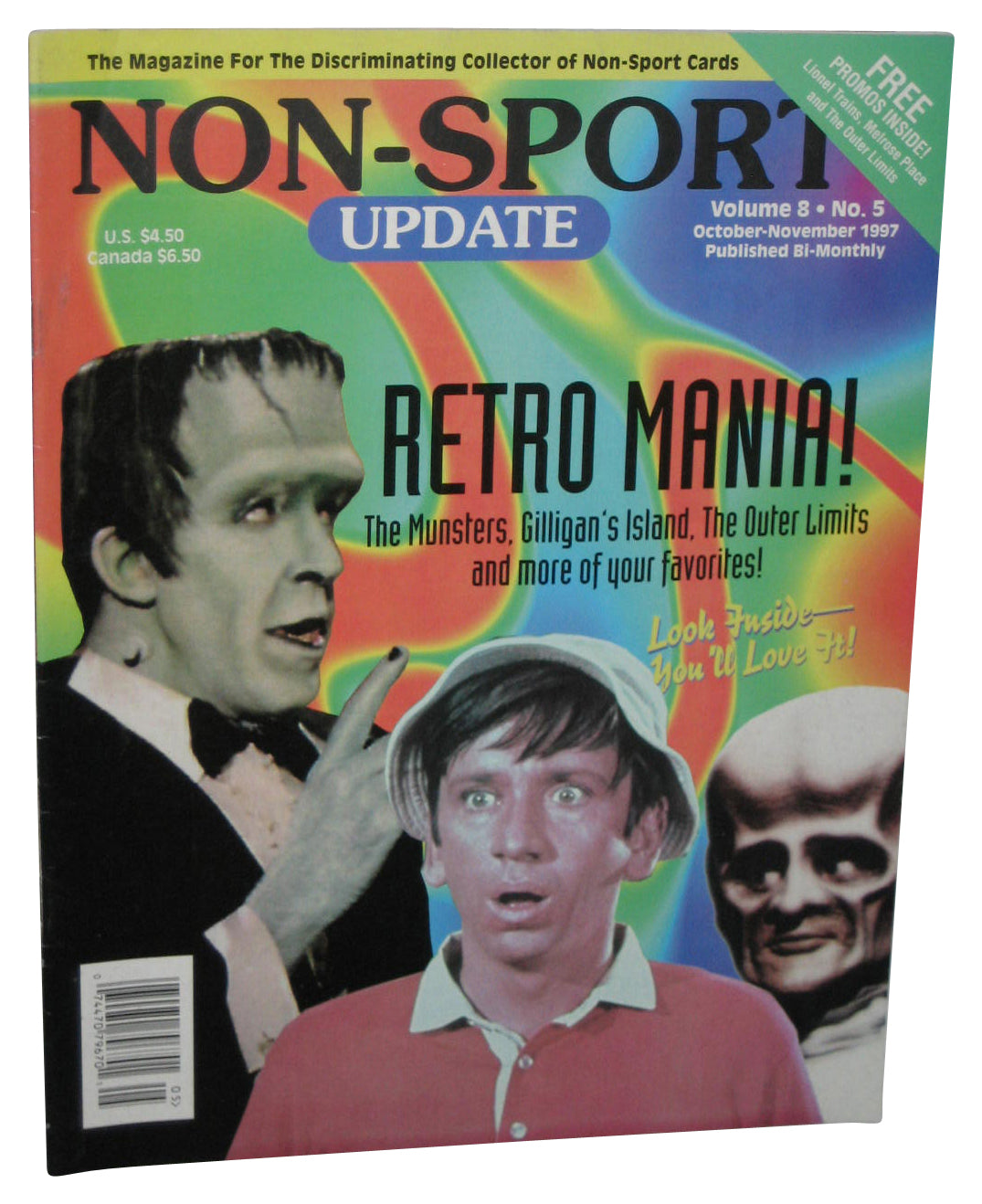 Non-Sport Update Vol. 8 No. 5 Retro Mania Oct-Nov 1997 Magazine Book