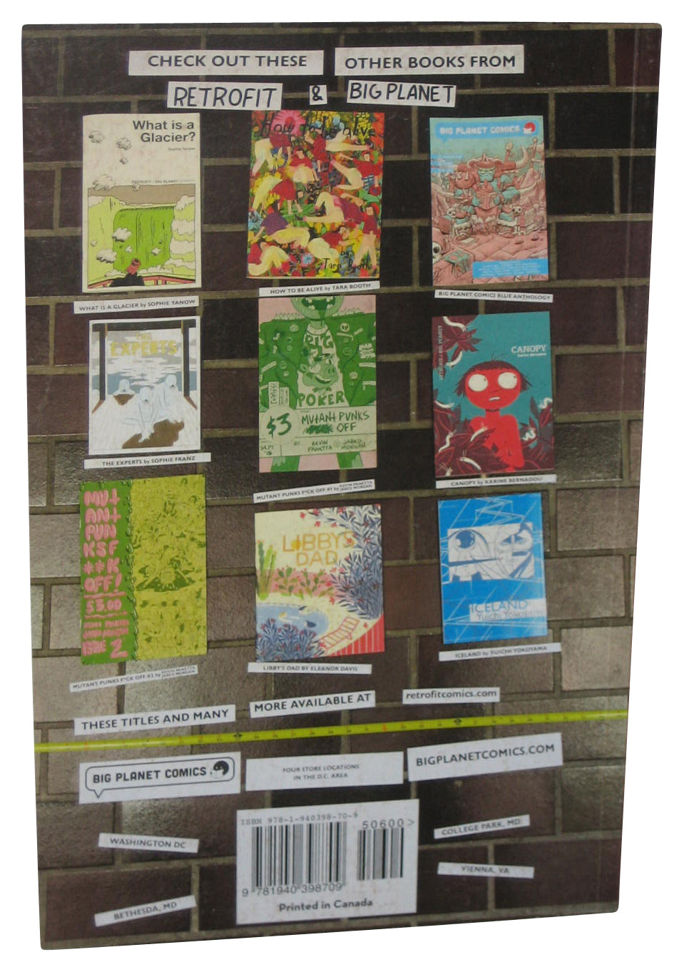 Big Planet Comics (2021) Red Paperback Book