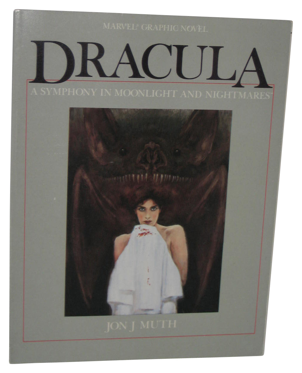 Marvel Dracula A Symphony In Moonlight and Nightmares (1993) Graphic Novel Paperback Book