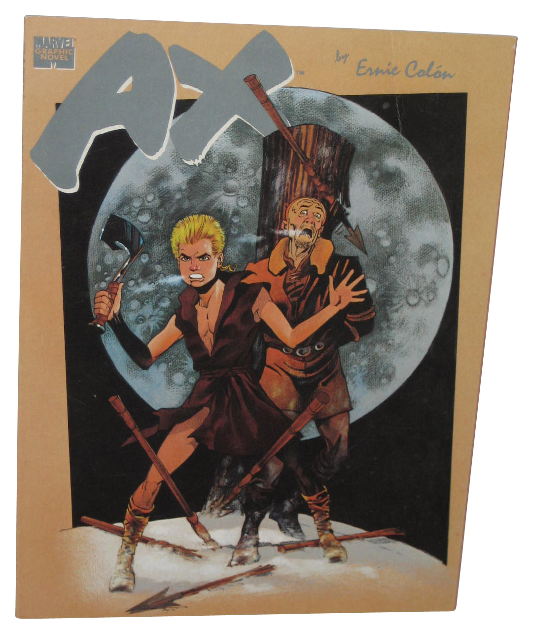 Marvel Comics Ax (1988) Graphic Novel Paperback Book - (Ernie Colon)