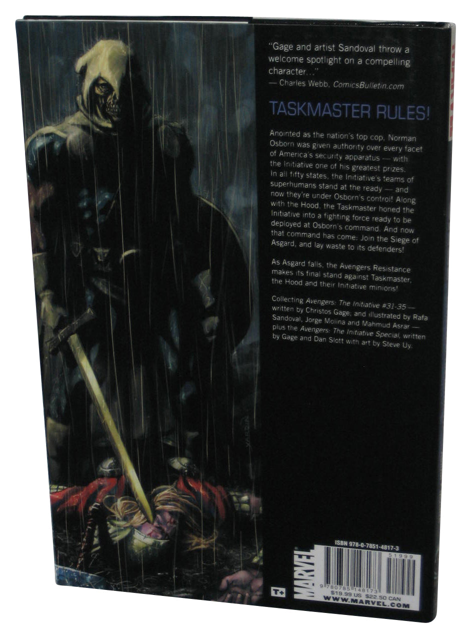 Marvel Siege Avengers The Initiative Premiere (2010) Hardcover Book