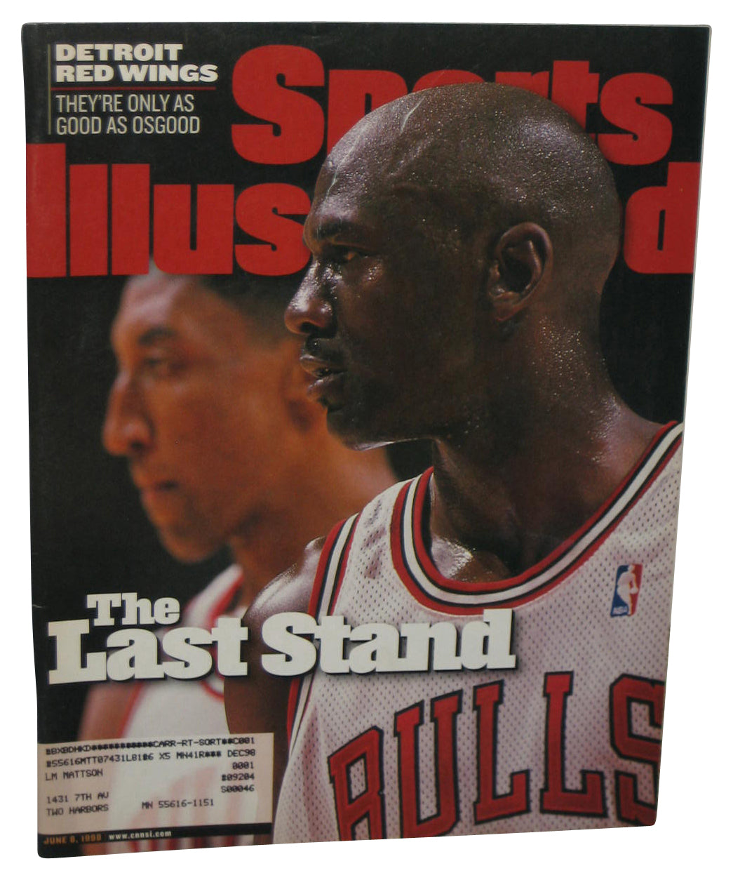 Sports Illustrated Vol. 88 No. 23 June 8 1998 Magazine Book - (Michael Jordon Cover)