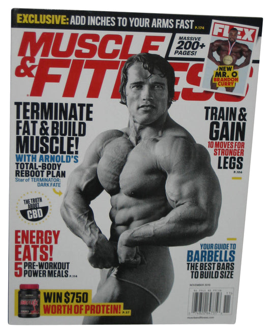 Muscle & Fitness November 2019 Magazine Book - (Arnold Schwarzenegger Cover)