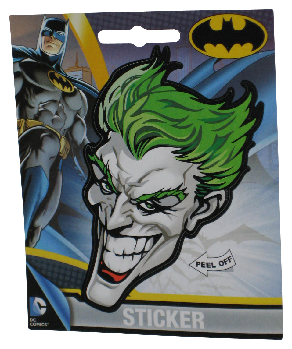DC Comics Batman Joker Face Ata-Boy Full Color Sticker 45154S